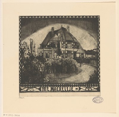 Het Maereltje - Lodewijk Schelfhout (signed by artist)