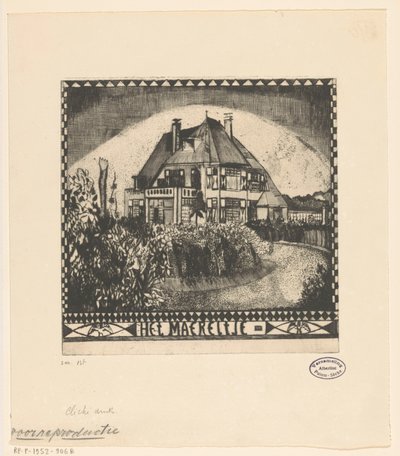 Het Maereltje - Lodewijk Schelfhout (signed by artist)
