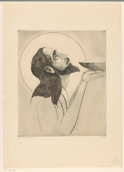 Jean-Baptiste - Lodewijk Schelfhout (signed by artist)