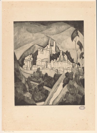 Les Angles I - Lodewijk Schelfhout (signed by artist)