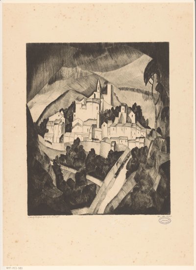 Les Angles I - Lodewijk Schelfhout (signed by artist)