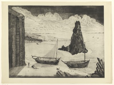 Le Rocher - Lodewijk Schelfhout (signed by artist)