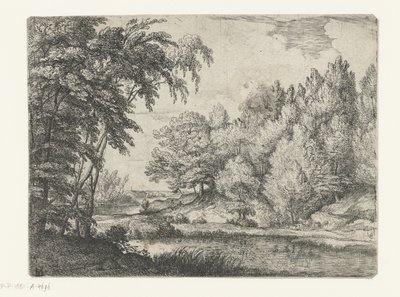 Paysage avec une rivière sinueuse - Lodewijk de Vadder