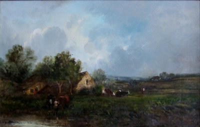 Paysage français - Leon-Victor Dupre
