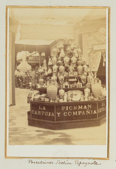 Porcelaines, Section Espagnole - Léon and Lévy