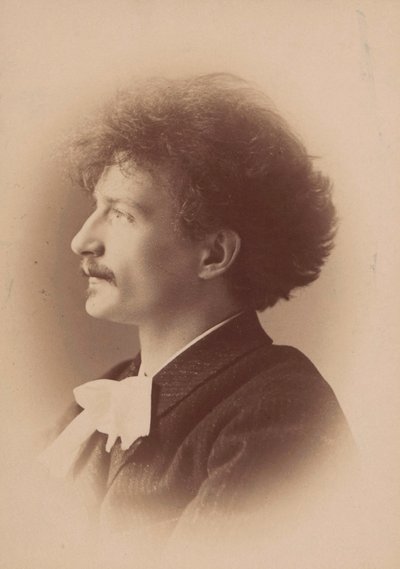 Portrait du compositeur Ignacy Jan Paderewski 1860-1941 - London . Photo studio Elliott and