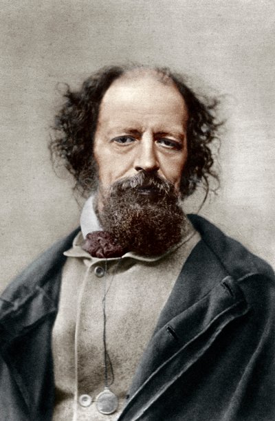 Alfred, Lord Tennyson, Poète Lauréat du Royaume-Uni, vers 1867 - London Stereoscopic and Photographic Co