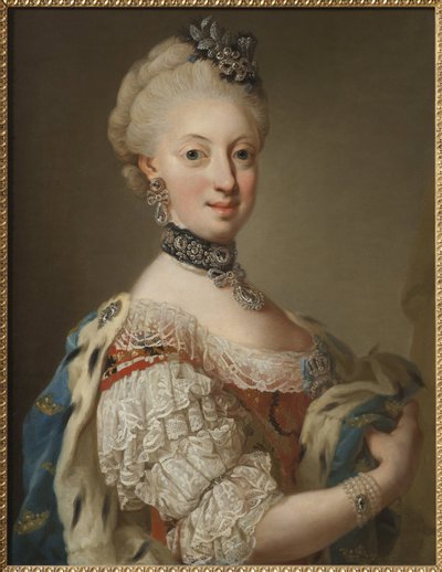Sophie Madeleine de Danemark, reine de Suède - Lorens the Younger Pasch