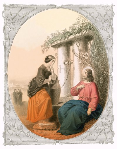 Christ et la femme de Samarie - Lorenz Clasen