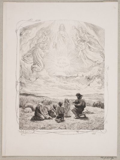 Illustration pour « Le Notre Père » - Lorenz Frølich