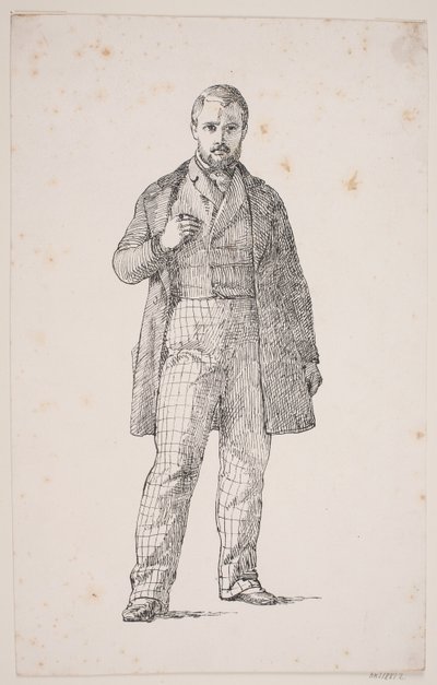 Autoportrait de L. Frølich - Lorenz Frølich