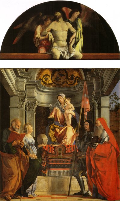 Retable de Santa Cristina al Tiverone - Lorenzo Lotto