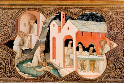 Retable du Couronnement de la Vierge - Lorenzo Monaco