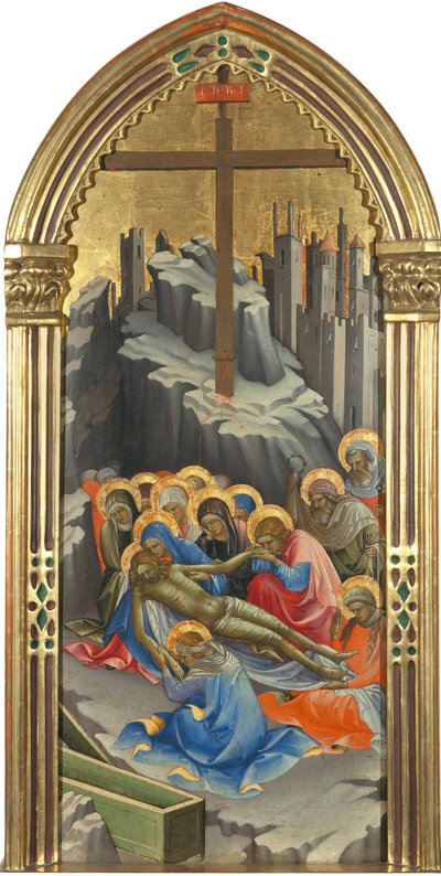 La Lamentation sur le Christ - Lorenzo Monaco
