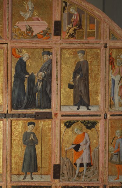 Portes du reliquaire de Santa Maria della Scala - Lorenzo di Pietro Vecchietta