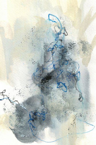 « Blue Flow » (abstrait) - Lori Ann Folz