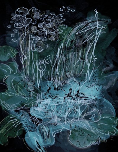 Jardin aquatique éthéré - Lori Ann Folz