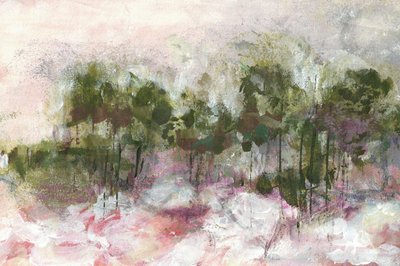 Forêt rose brumeuse - Lori Ann Folz