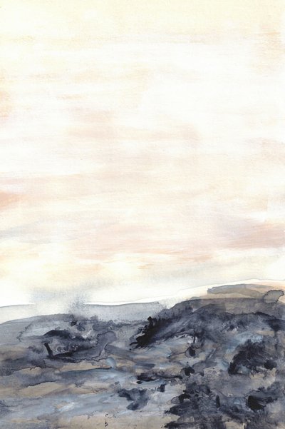 Paysage abstrait serein - Lori Ann Folz