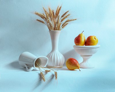 Nature morte « Golden Harvest » - Louie Luo