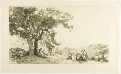Le Christ le matin du dimanche des Rameaux - Louis Auguste Lepère