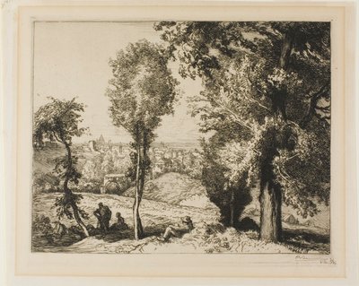 Vers Gentilly - Louis Auguste Lepère