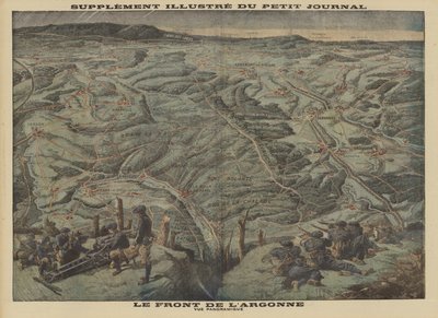 Vue panoramique du secteur de la forêt d