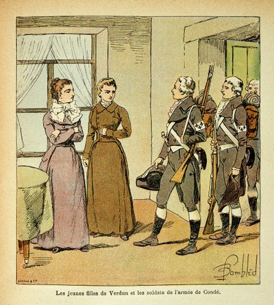 Les jeunes filles de Verdun et les soldats de l