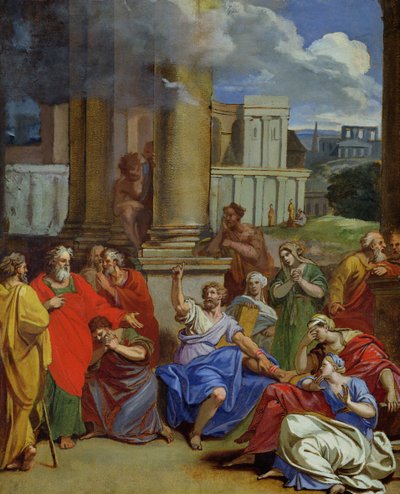 Le Prophète Agabus Prédisant les Souffrances de Saint Paul à Jérusalem - Louis Cheron