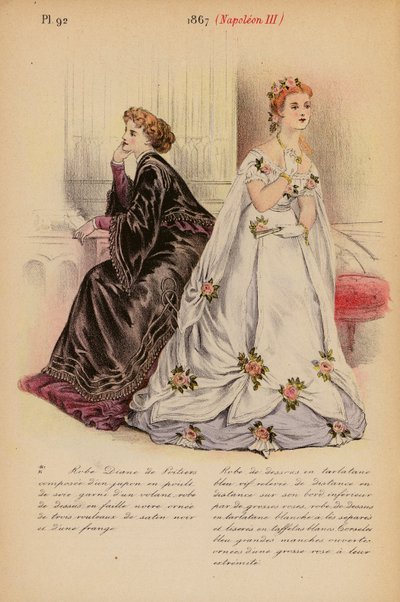 Mode française : 1867, Napoléon III - Louis Colas