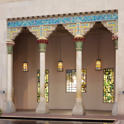 Éléments Architecturaux de Laurelton Hall, Oyster Bay, New York, vers 1905 - Louis Comfort Tiffany