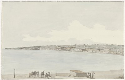Vue du promontoire de Pausilype avec l