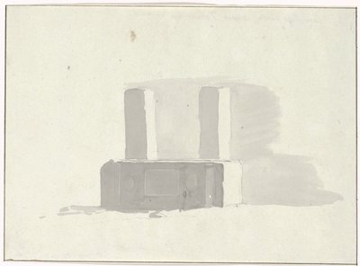Sarcophage ancien servant d