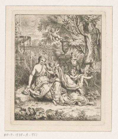 Vertumne et Pomone - Louis Fabritius Dubourg