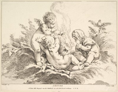 Hiver - Louis Felix de la Rue