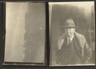 [Double cadre - Fleckenstein et paysage] - Louis Fleckenstein