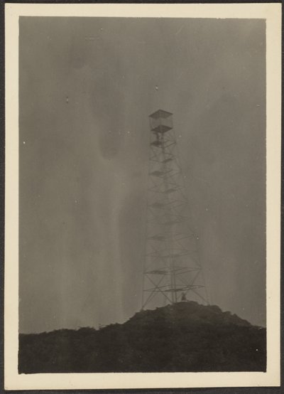 [Paysage avec tour électrique] - Louis Fleckenstein