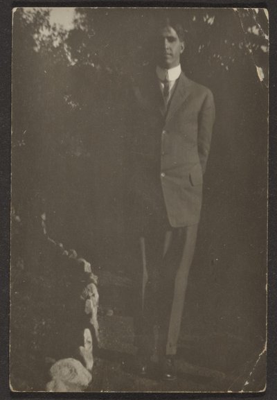 [Homme sur le chemin] - Louis Fleckenstein