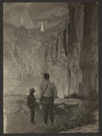 Chutes de Nevada depuis le sentier Ledge, Yosemite - Louis Fleckenstein