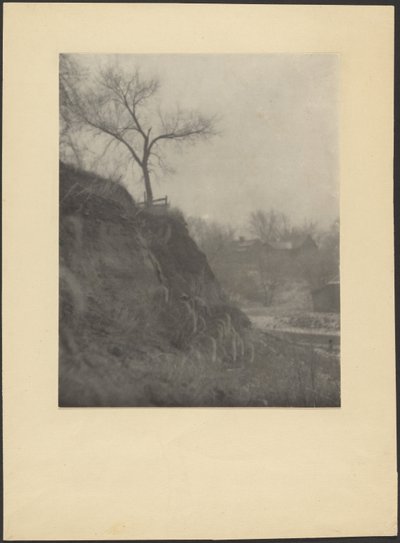 Lever de soleil par un matin brumeux - Louis Fleckenstein