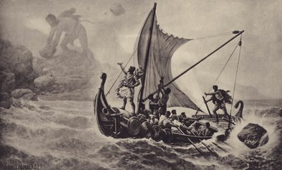 Ulysse ridiculisant le Cyclope - Louis Frederic Schutzenberger