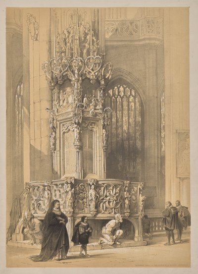 Croquis en Belgique et en Allemagne, Première Série, Maison du Sacrement dans l