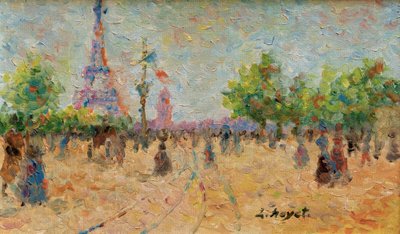 Paris, la Tour Eiffel - Louis Hayet