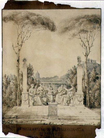 Un hommage aux arts - Louis Hippolyte Lebas
