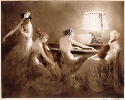 Heure de la mélodie, c.1934 - Louis Icart