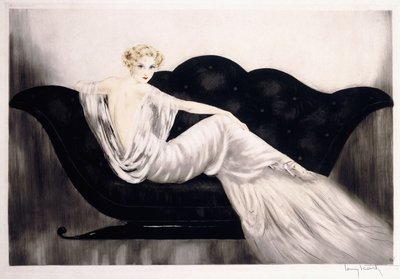Le canapé, vers 1937 - Louis Icart