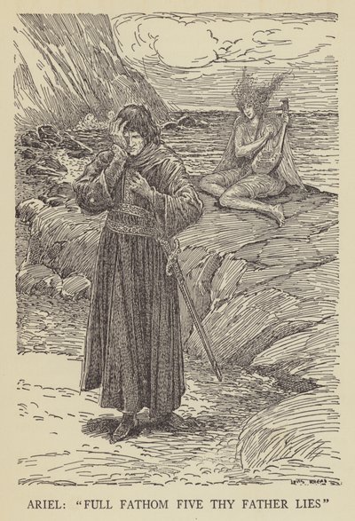 Ariel, ton père repose à cinq brasses de profondeur - Louis John Rhead