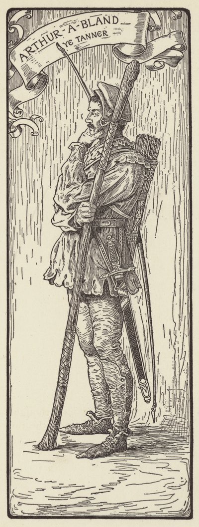Arthur A Bland, le tanneur - Louis John Rhead