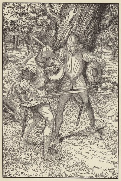 Dieu te bénisse, bon camarade, dit Robin, j