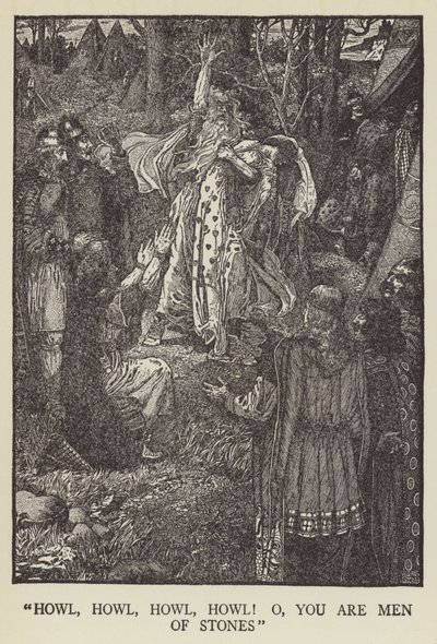 Hurlez, hurlez, hurlez, hurlez! ô, vous êtes des hommes de pierre - Louis John Rhead